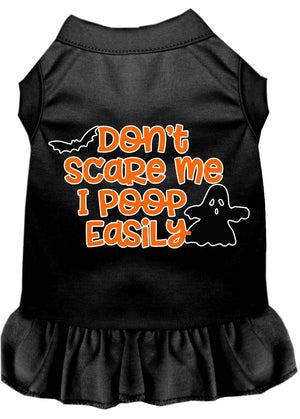 Halloween Pet Dress "Don't Scare Me, I Poop Easily" — view 5