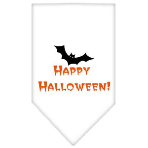 Halloween Pet and Dog Bandana Screen Printed, "Happy Halloween" — view 5