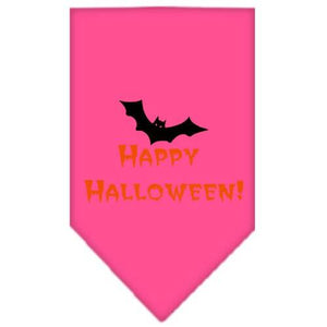 Halloween Pet and Dog Bandana Screen Printed, "Happy Halloween" — view 7
