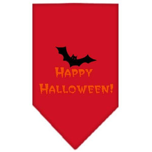 Halloween Pet and Dog Bandana Screen Printed, "Happy Halloween" — view 9