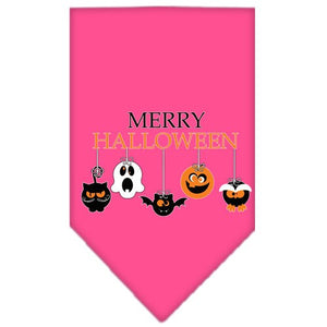 Halloween Pet and Dog Bandana Screen Printed, "Merry Halloween" — view 5