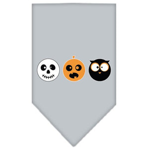 Halloween Pet and Dog Bandana Screen Printed, "The Spook Trio" — view 6