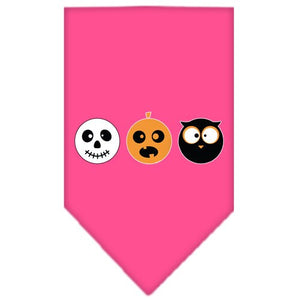 Halloween Pet and Dog Bandana Screen Printed, "The Spook Trio" — view 9