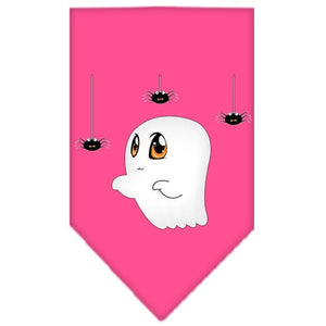 Halloween Pet and Dog Bandana Screen Printed, "Sammy the Ghost" — view 6