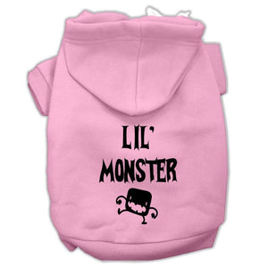 Halloween Pet Hoodie Screen Printed, "Lil Monster" — view 5