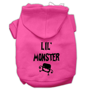 Halloween Pet Hoodie Screen Printed, "Lil Monster" — view 7