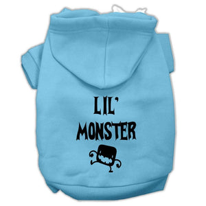 Halloween Pet Hoodie Screen Printed, "Lil Monster" — view 8