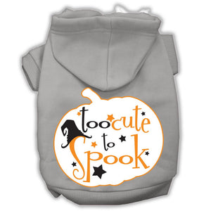 Halloween Pet Hoodie "Too Cute To Spook" — view 8