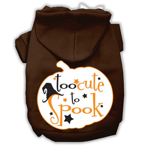 Halloween Pet Hoodie "Too Cute To Spook" — view 7