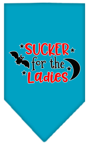 Halloween Pet and Dog Bandana Screen Printed, "Sucker For The Ladies" — view 7
