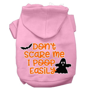 Halloween Pet Hoodie "Don't Scare Me, I Poop Easily" — view 8