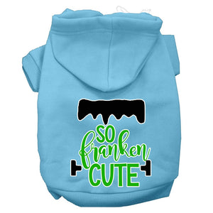Halloween Pet Hoodie "So Franken Cute" — view 7