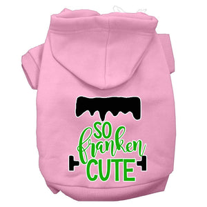 Halloween Pet Hoodie "So Franken Cute" — view 9