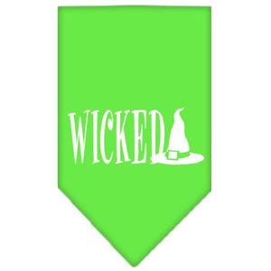 Halloween Pet and Dog Bandana Screen Printed, "Wicked" — view 5