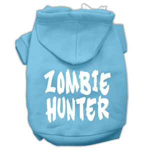 Halloween Pet Hoodie Screen Printed, "Zombie Hunter" — view 8