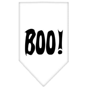 Halloween Pet and Dog Bandana, Screen Printed, "Boo" — view 7