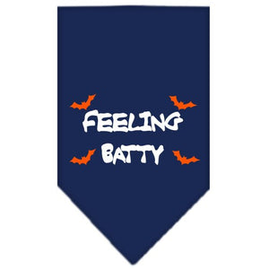 Halloween Pet and Dog Bandana Screen Printed, "Feeling Batty" — view 5