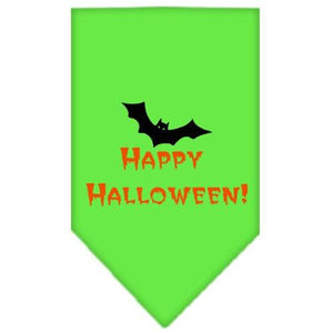 Halloween Pet and Dog Bandana Screen Printed, "Happy Halloween" — view 8