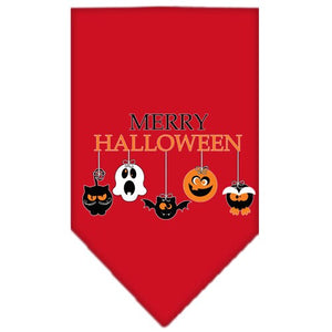 Halloween Pet and Dog Bandana Screen Printed, "Merry Halloween" — view 9