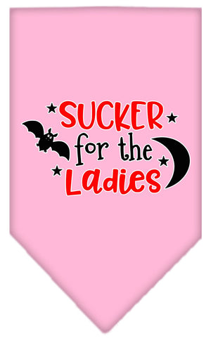 Halloween Pet and Dog Bandana Screen Printed, "Sucker For The Ladies" — view 8