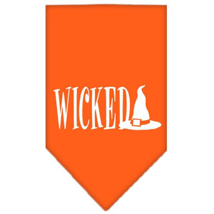 Halloween Pet and Dog Bandana Screen Printed, "Wicked" — view 6