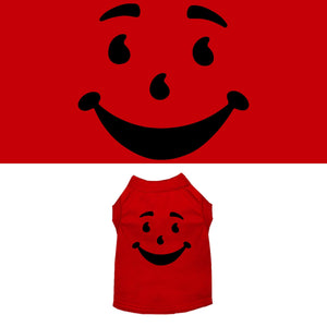 Halloween Pet Dog & Cat Shirt Screen Printed, "Happy Drink Man" — view 1