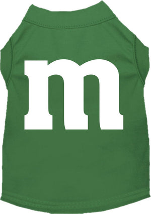 Halloween Pet Dog & Cat Shirt Screen Printed, "The M Costume" — view 4