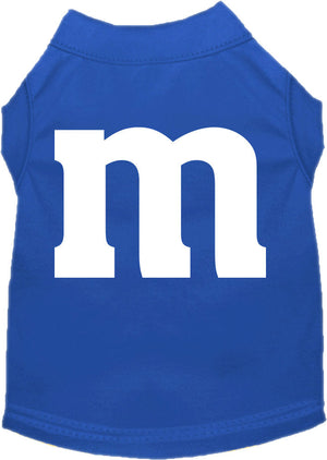 Halloween Pet Dog & Cat Shirt Screen Printed, "The M Costume" — view 3