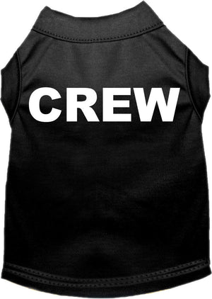 Halloween Pet Dog & Cat Shirt Screen Printed, "Crew Costume" — view 2
