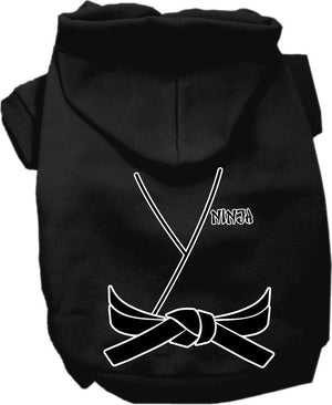 Halloween Pet Hoodie "Ninja Costume" — view 3