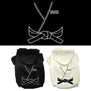 Halloween Pet Hoodie "Ninja Costume" — view 1