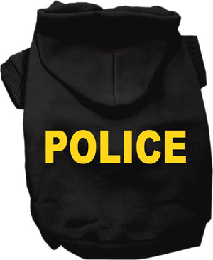 Halloween Pet Hoodie "Police Costume" — view 3
