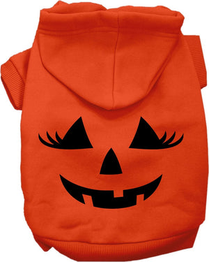 Halloween Pet Hoodie "Her Pumpkin Face Costume" — view 3