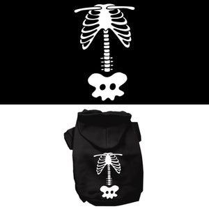 Halloween Pet Hoodie "Paw Skellington Costume" — view 1