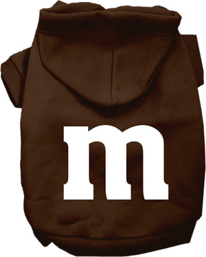 Halloween Costume Pet Hoodie "The M Costume" — view 5