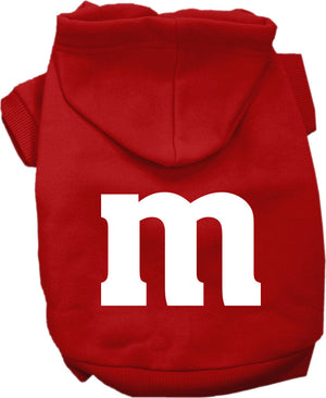 Halloween Costume Pet Hoodie "The M Costume" — view 7