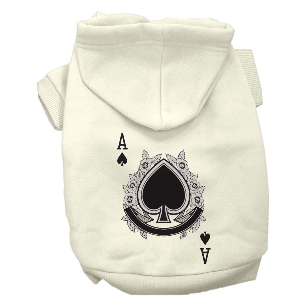 Halloween Costume Pet Hoodie "Ace of Spades Costume"