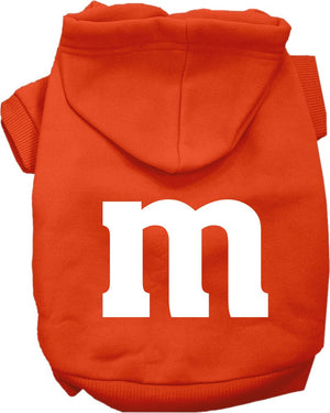 Halloween Costume Pet Hoodie "The M Costume" — view 6