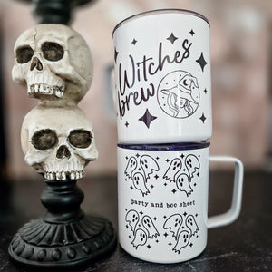 Witches Brew Halloween Travel Mug with Lid — view 3