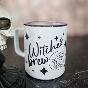 Witches Brew Halloween Travel Mug with Lid — view 2