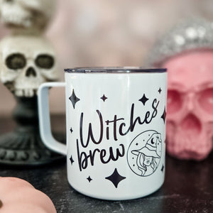 Witches Brew Halloween Travel Mug with Lid — view 1