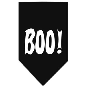 Halloween Pet and Dog Bandana, Screen Printed, "Boo" — view 3