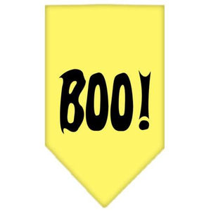 Halloween Pet and Dog Bandana, Screen Printed, "Boo" — view 5