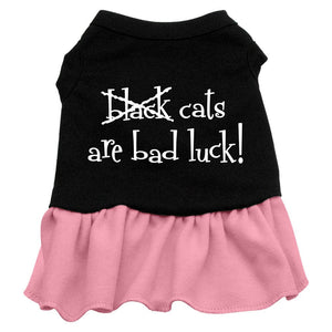 Halloween Pet Dress "Black Cats Are Bad Luck" — view 3