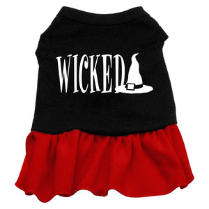 Halloween Pet Dress Screen Printed, "Wicked" — view 3