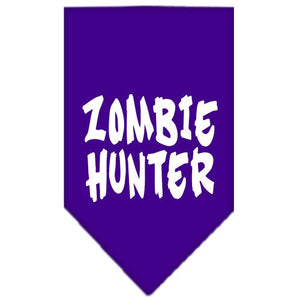 Halloween Pet and Dog Bandana Screen Printed, "Zombie Hunter" — view 4