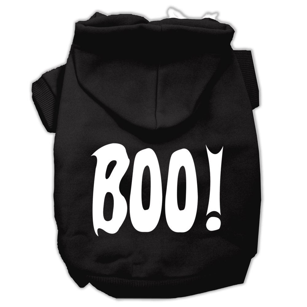 Halloween Pet Hoodie Screen Printed, "Boo"