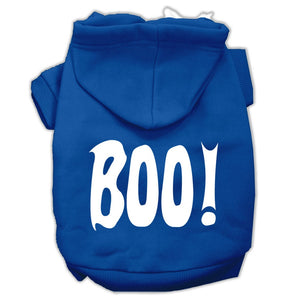 Halloween Pet Hoodie Screen Printed, "Boo" — view 5