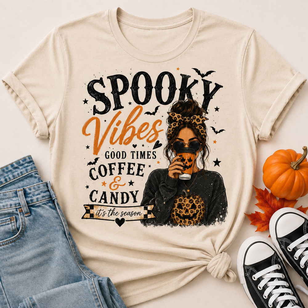 Spooky Vibes Mom CREWNECK