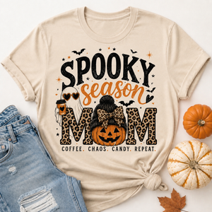Spooky Season Mom Graphic Apparel — view 8
